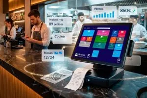 Software de facturación VeriFactu para hostelería y restaurantes iavazna iatpv TPV delivery bar restaurante